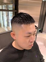 フランクスバーバーザスタンド(Frank’s barber the stand)&nbsp;ベリーショートクロップダウンバングボウズF