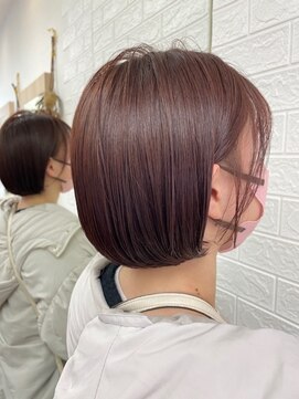 アメイジングヘアー 中沢店(AMAZING HAIR) ボブ×ピンクブラウン