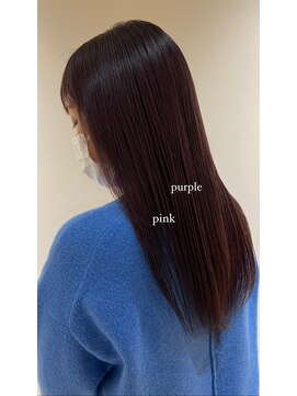 メイン(『　　』main) パープルピンク