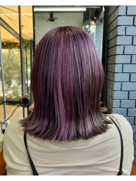 イキプラスディードットログ 大和八木駅前店(ikii+D.Log) ハイライト　パープル　ピンク　奈良　大和八木　橿原