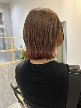 ミモザ(Mimosa) Mimosa #切りっぱボブ#ヘイリーボブ