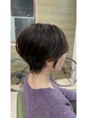 刈り上げないハンサムショート
