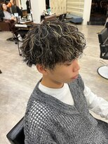 ナンバー ブラオ 名古屋栄(N° blao)&nbsp;メンズパーマ　ニュアンスパーマ　ツイストスパイラルパーマ