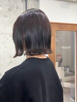 サクラ 岐阜(SAKURA) タッセルボブ　地毛風ストレート　縮毛矯正　髪質改善カラー
