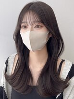 アマトウキョウ アユンチェ(AMA TOKYO×AYUNCHE) 韓国スタイル/ナチュラルくびれヘア_くびれ巻き_レイヤーカット