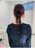hair set～編みおろし