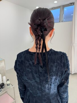 スヴニール(souvenir) hair set～編みおろし