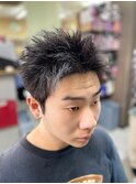 スパイキーショート<理容室>/メンズ/バーバー/サロン