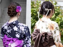 ヘアアレンジメント ボガスティーズ 溝の口店(Hair arrangement Vogusty's)の雰囲気（浴衣着付け＋ヘアセットでお得！花火、お祭り、納涼船に！）
