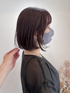 イル(iru) 【iru /谷町/上本町】ワンカラーでできるピンクラベンダー