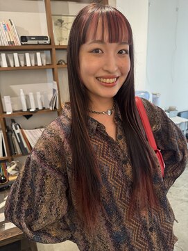 バローチェ(Barouche) 【Barouche/中島綾子】　裾カラー　ロングヘア　堀江