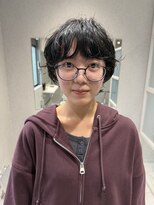 ファイブ ノーヴル カラット(5 Noble ct.)&nbsp;【柚衣】ゆるっとマッシュショートパーマ