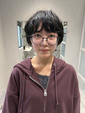 ファイブ ノーヴル カラット(5 Noble ct.) 【柚衣】ゆるっとマッシュショートパーマ