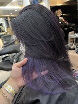 ラピス 渋谷本店(Lapis)&nbsp;インナーカラー/ラベンダーカラー/レイヤーカット/髪質改善