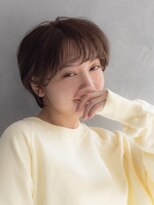 アース 湘南台店(HAIR&MAKE EARTH)&nbsp;ふんわりショートカット[湘南台/髪質改善/縮毛矯正/白髪ぼかし]