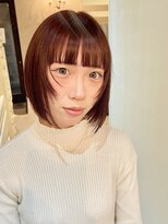 エール(a:le) ガーネットカラーミニボブ