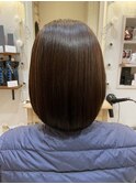 髪質改善×酸性ストレート