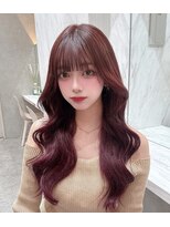 ロンド マーレ 天神大名店(Lond mare)&nbsp;黒髪/オリーブグレー/小顔/ココアベージュ/レイヤーカット