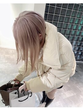 ペレ 栄店(PELE) クラゲヘアー/小顔に見せるヘア/ココアベージュ/栄