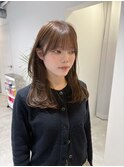 ハッシュカット/小顔/ココアベージュ/オリーブグレー/名駅名古屋