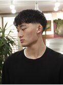 テーパーフェードフレンチクロップ