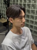 毛流れセンターパート