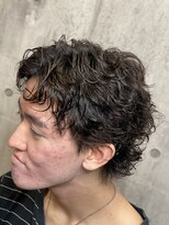 ブレイズマン(BLAZEMAN) 海外感のあるルーズパーマスタイル