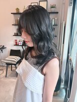 エスデザイン(es design)&nbsp;透明感暗髪♪