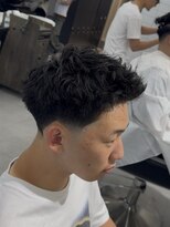 グルーマーズクレッジ 渋谷店(GROOMER/S CREDGE) テーパースパイキーショートメンズショートウォーリアカット