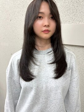 ヌークバイラヴェスト 四日市(neuk by lovest) ボブメラベンダーアッシュ