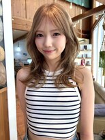 ラパンセベージュ(LA PENSEE BEIGE) LAPENSEE 水野 ミルクティーベージュ レイヤーカット
