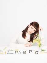 エルマノ 仙川(L mano)&nbsp;こなれ感を上げるワイドなショートバングとスリークなセミロング