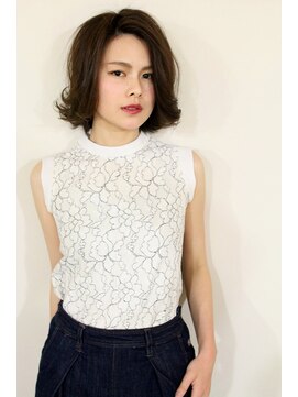 サロン アンレーヴ(salon un reve) 【un-reve鳳】かき上げスウィングボブ