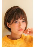【ShuKRun 不動前】ナチュラルショートボブ×エアリーワンカール