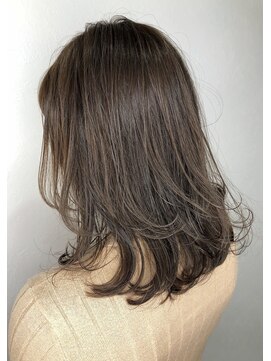 バベル(BABEL Hair Design) 【BABEL】アッシュ×レイヤースタイル＠大生真吾