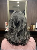 メンズロングヘアー