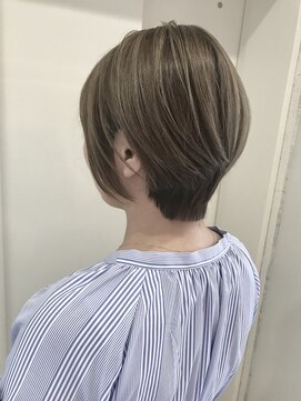 ヘアーデザイン シュシュ(hair design Chou Chou by Yone) ☆chou chou☆大人前下がりショート♪