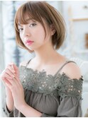 ■引き締め！小顔前下がりマッシュボブ105-5★越谷20代30代40代