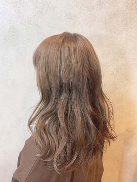 ヘアサロンエムフィス 池袋東口(HAIR SALON M Fe's) 外ハネボブ/アッシュブラウン/ネオウルフ/デザインカラー