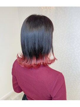 ヘアーアンドメイク ドレス(DRESS) 裾カラー