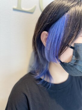 ラビスモア(Lovis moa) 魅力倍増カール/セミディ/シアーカラー/ダークアッシュ/姫カット