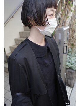 ビビト(bibito) bibito 大人のミニボブ　インナーブリーチ　タイトショート