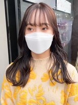 ノラ ウメダ(NORA UMEDA)&nbsp;【NORA UMEDA 高木】透明感ダークグレージュ&ロングヘア