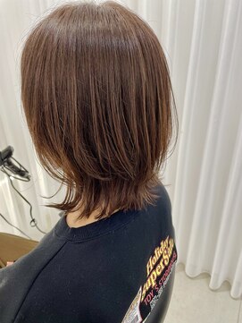 アイズ ヘアー メイク(I's hair make) 大人可愛いくびれミディアムボブ