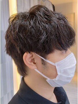 モッズ ヘア 宇都宮店(mod's hair) ハチ下ストレート&トップパーマ