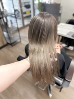 ヴィフ 大船(VIF)&nbsp;バレイヤージュケアブリーチダブルカラー白髪ぼかし脱白髪染め