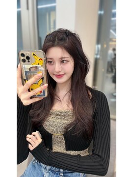 ノク(nok) カシスカシス_ミニウルフチェリーブラウンホワイトグレージュ