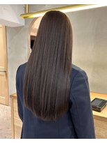 ローレン(LOREN)&nbsp;グレージュカラーミルクティーカラーインナーカラーダブルカラー