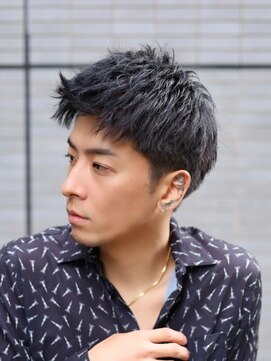 アルマ(ALMA) ツイストパーマアップバングショート