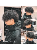 ルースト 渋谷店(ROOST)&nbsp;メンズパーマ/ツイストスパイラル/学割/眉毛